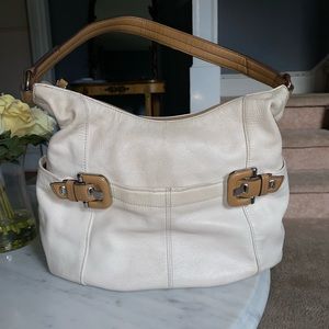 Tignanello White Leather Purse